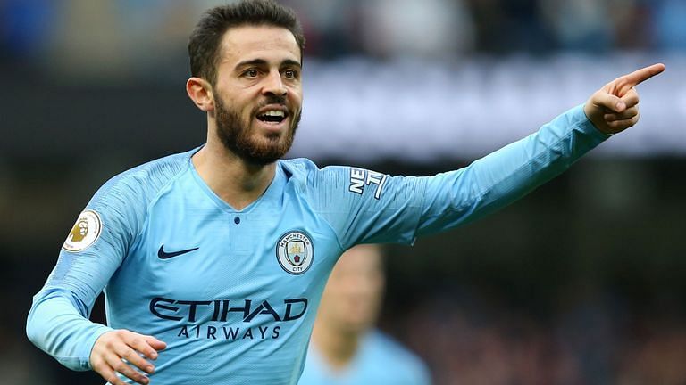 Bernardo Silva provided the assist for David Silva